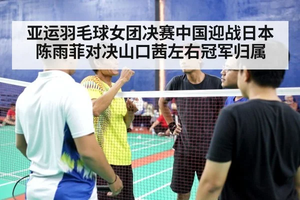 badminton team final court